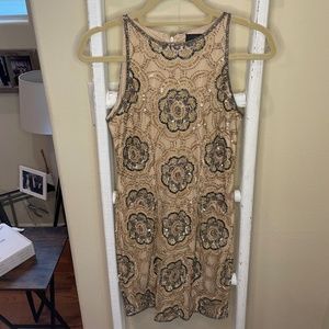 Adrianna Papell Beaded Cocktail Dress